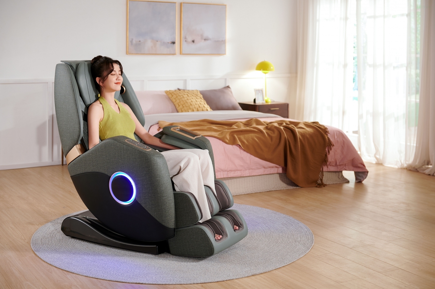荣康RK-1921海豚座3D按摩椅家用型保护家人健康