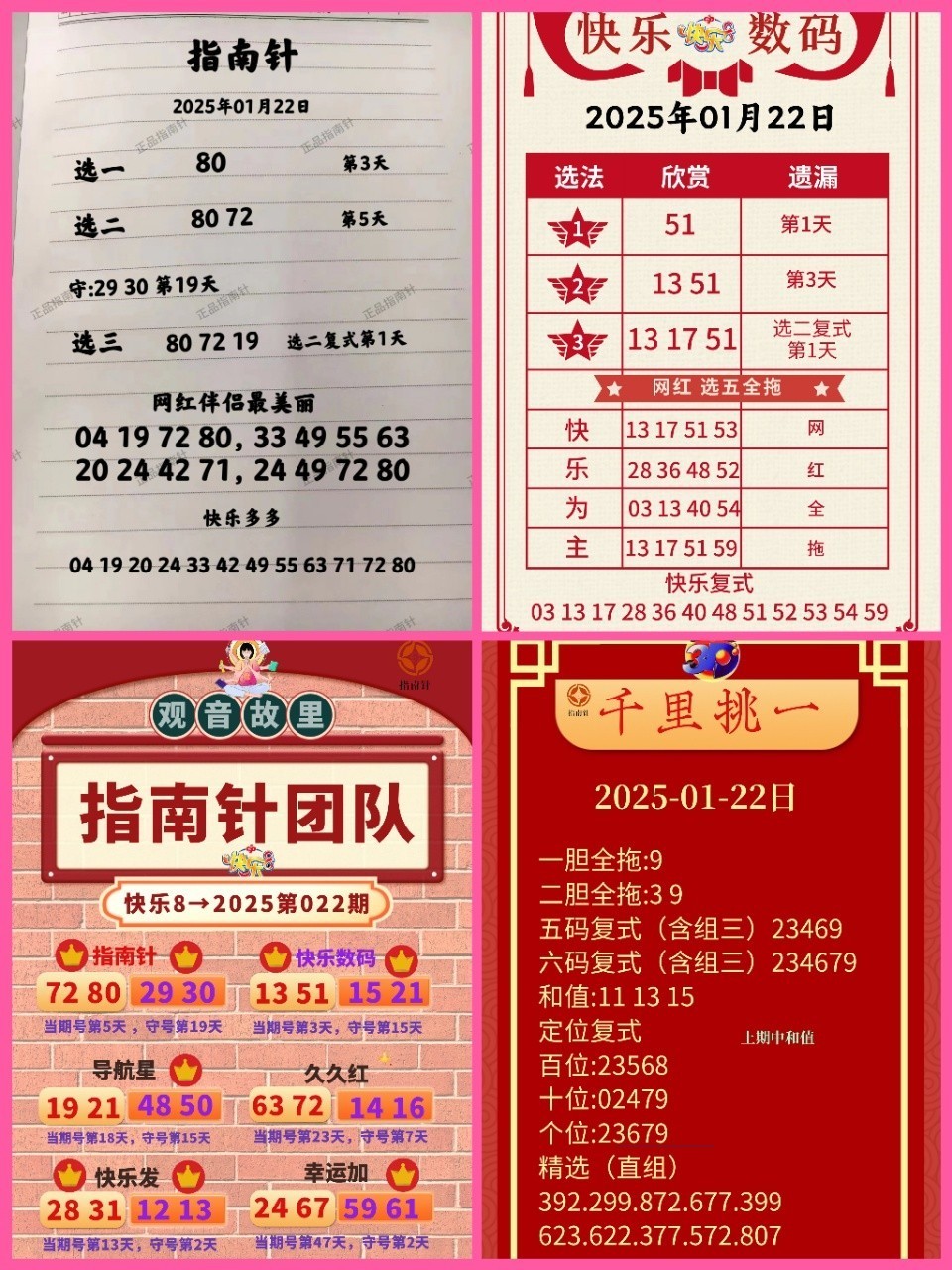 快八名家合集分析