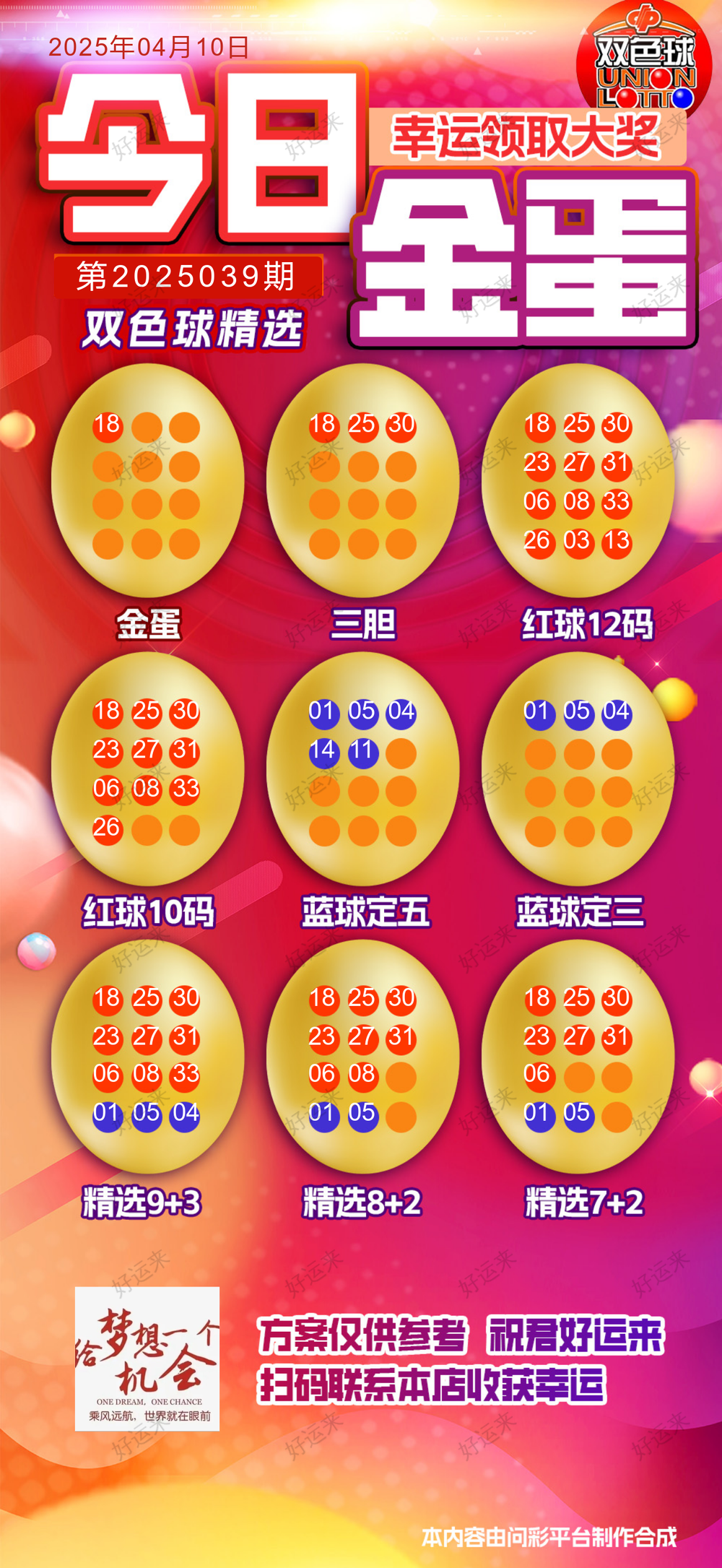 早安·周四   双色球今晚开奖，奖池21.02亿。 快乐8今晚开奖，奖池1.01亿。 排三、排五、福彩3D、天天开，固定奖。祝你早中大奖！