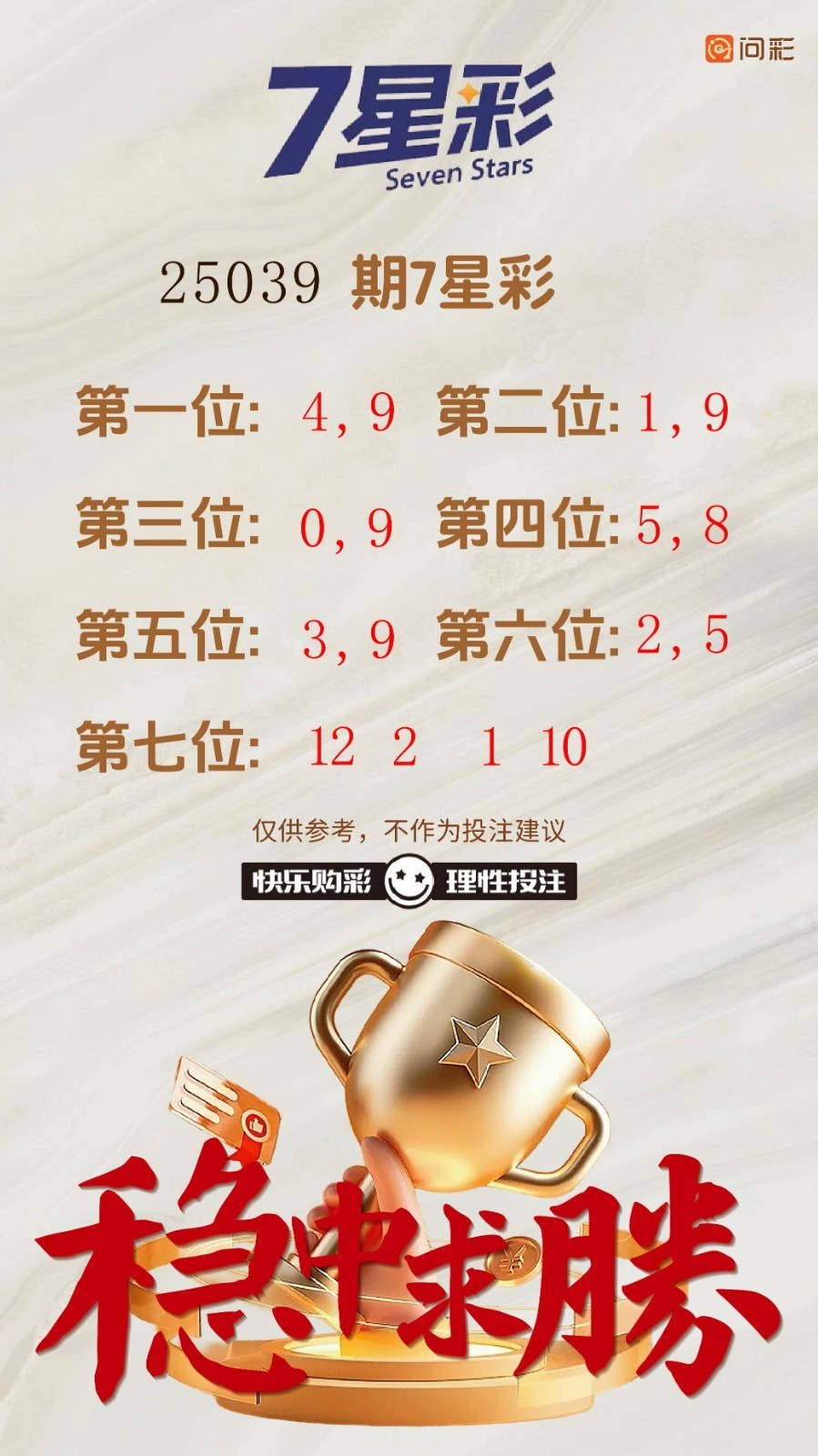 早安·周五   7星彩今晚开奖，奖池3.01亿。 快乐8今晚开奖，奖池1.01亿。 福彩3D、排三、排五、天天开，固定奖。 七乐彩今晚开奖，奖池0元。 足球14场，单关1场。 篮球️16场，单关1。