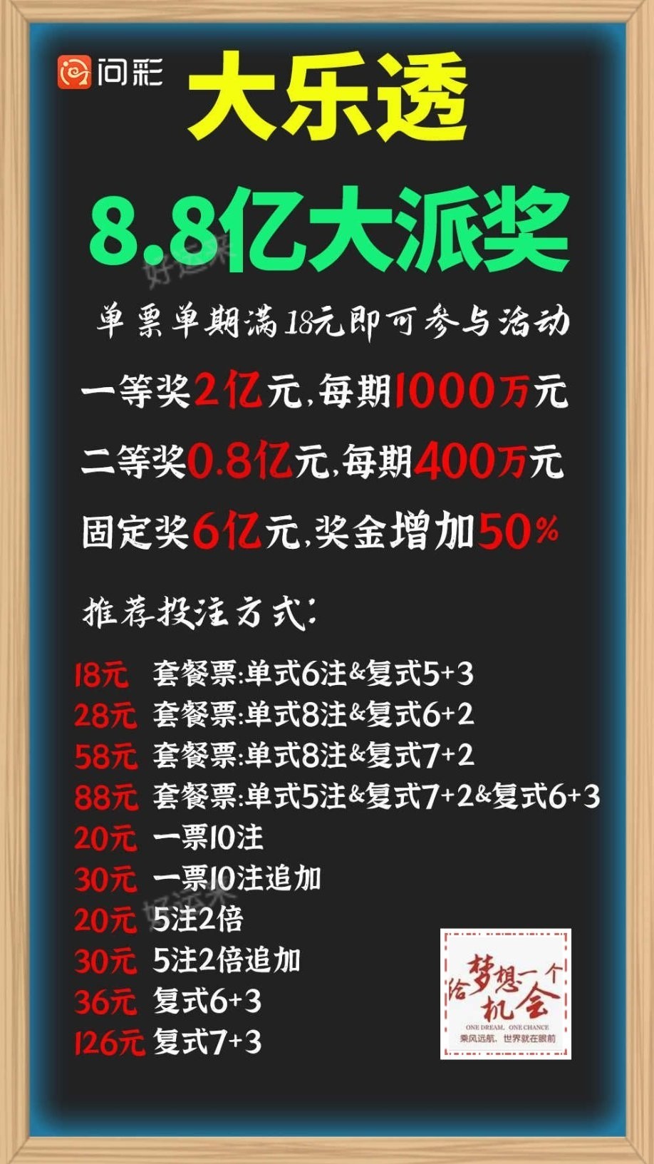 早安·周六   大乐透今晚开奖，奖池11.1亿。 排列3、排列5、天天开，固定奖。 快乐8今晚开奖，奖池1.07亿。 福彩3D、天天开，固定奖。