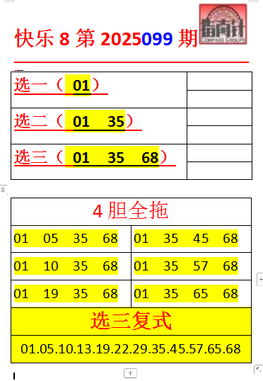 快乐八名家推荐一一选二选三合集