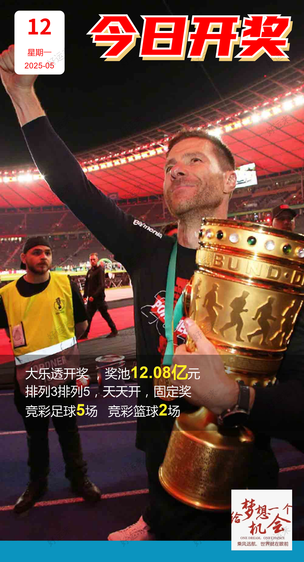 05月12日赛事预告  ⚽️竞彩足球5场 ⚽️ 竞彩篮球️2场 晚上22:00点截止